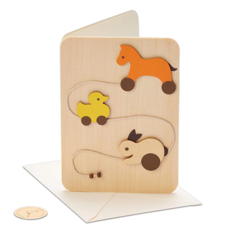 Papyrus New Baby Card (You and Your Precious) - Image 4